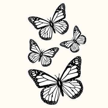 black butterfly Sticker by StephAv