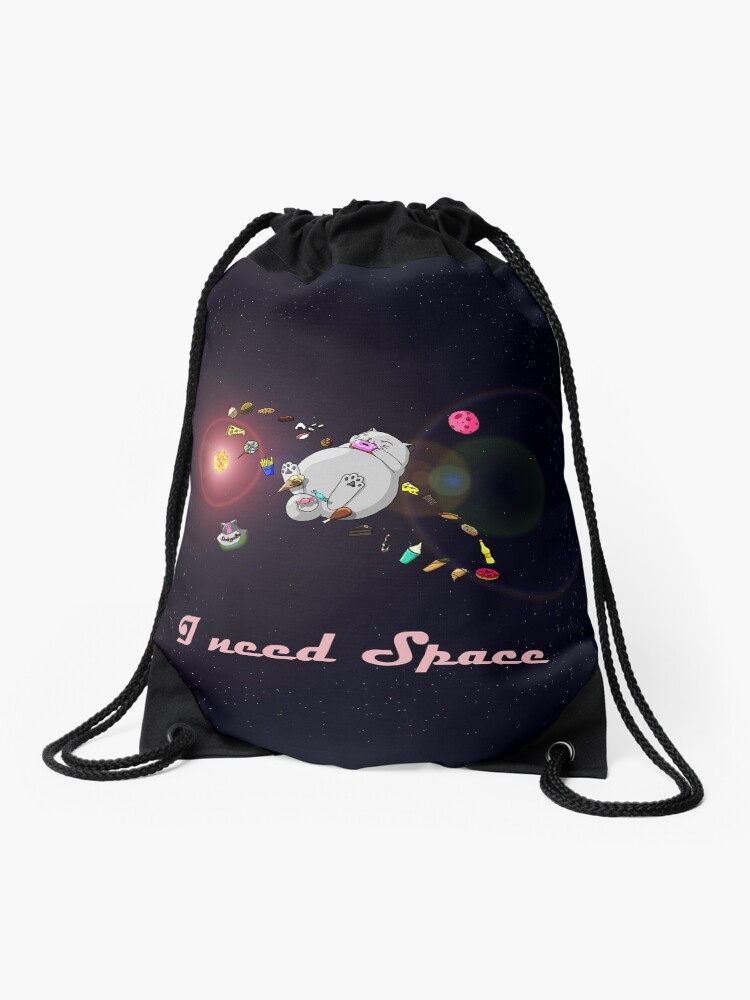 Thumbnail 1 von 3, Turnbeutel, Caturn - I need Space designt und verkauft von Boxcats.