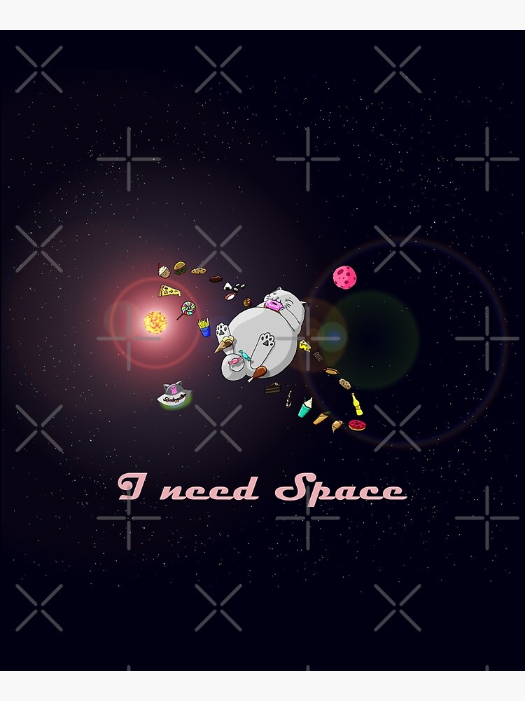 Thumbnail 6 von 6, Schürze, Caturn - I need Space designt und verkauft von Boxcats.