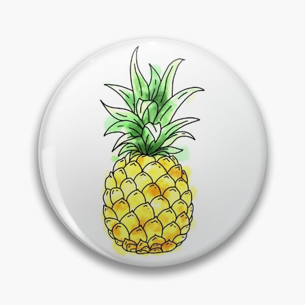 Artikelvorschau, Aquarell-Splatter-Ananas entworfen und verkauft von samanthagarrett.