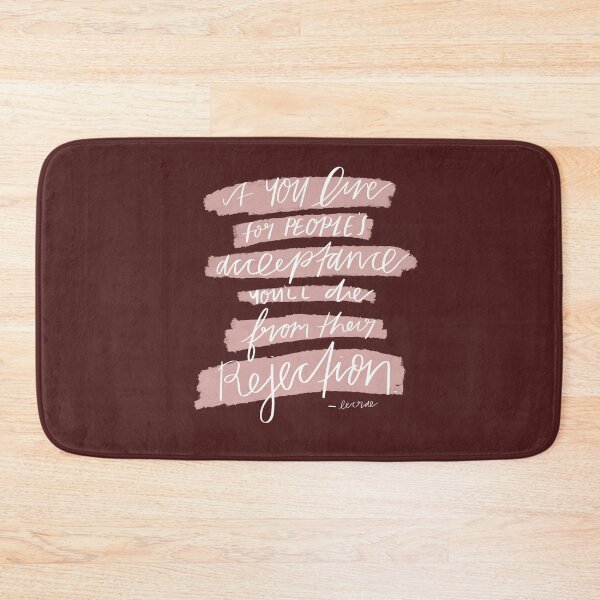 Item preview, if you live for people's acceptance, you'll die from their rejection - lecrae - quotes designed and sold by seaniemendoza.
