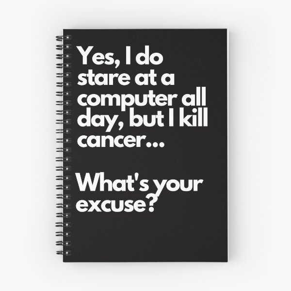 Item preview, I Kill Cancer What's Your Excuse designed and sold by LaughterinMed.