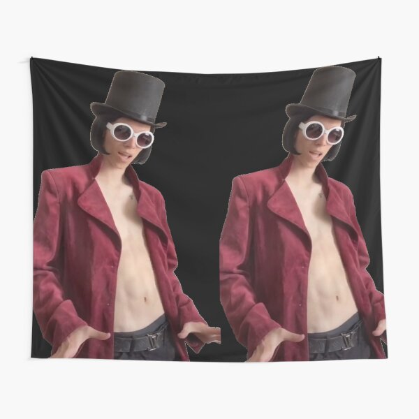 Shirtless willy wonka TikToker famous