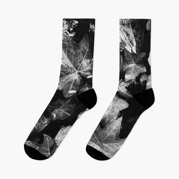 Item preview, closeup ivy leaves garden texture background in black and white designed and sold by Mrvell.