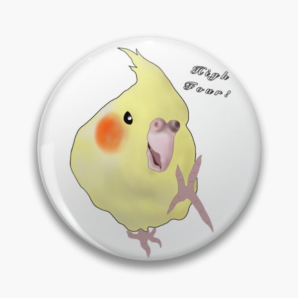 Item preview, Cockatiel Silly High Four designed and sold by legitparrot.