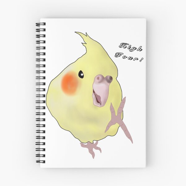 Item preview, Cockatiel Silly High Four designed and sold by legitparrot.