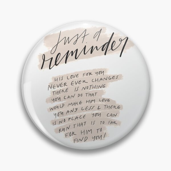 Item preview, Just A Reminder designed and sold by seaniemendoza.