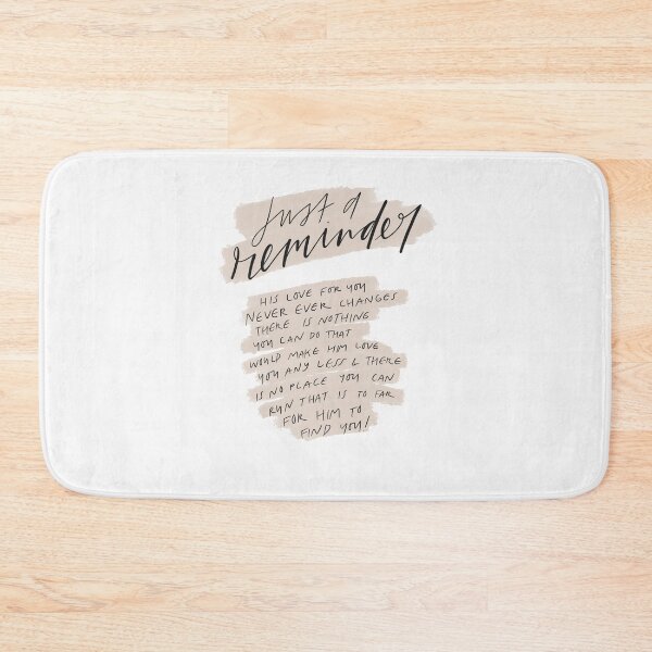Item preview, Just A Reminder designed and sold by seaniemendoza.