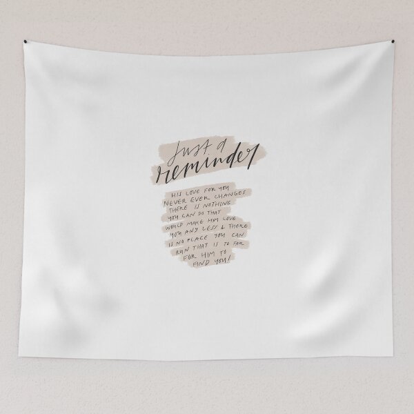 Item preview, Just A Reminder designed and sold by seaniemendoza.