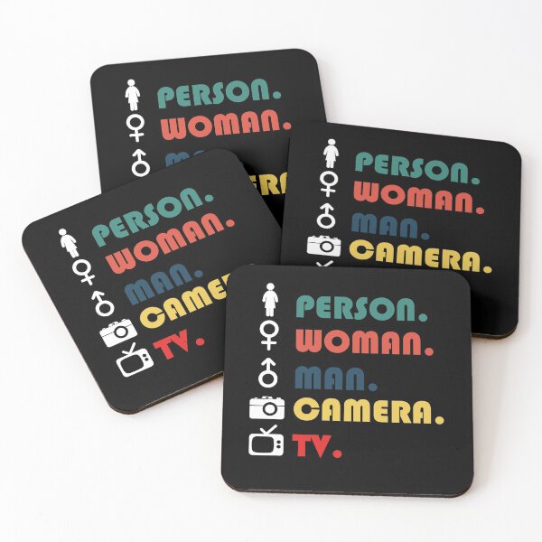 Item preview, Person Woman Man Camera TV Trump Quote designed and sold by d1mology.