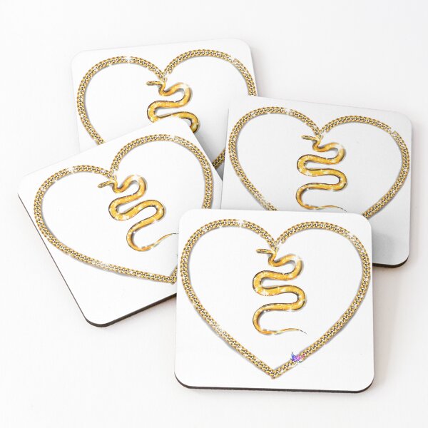 Item preview, Golden Snake Necklace Jewelry Chains Glitter Strass Gold designed and sold by Jolly-Yosei.