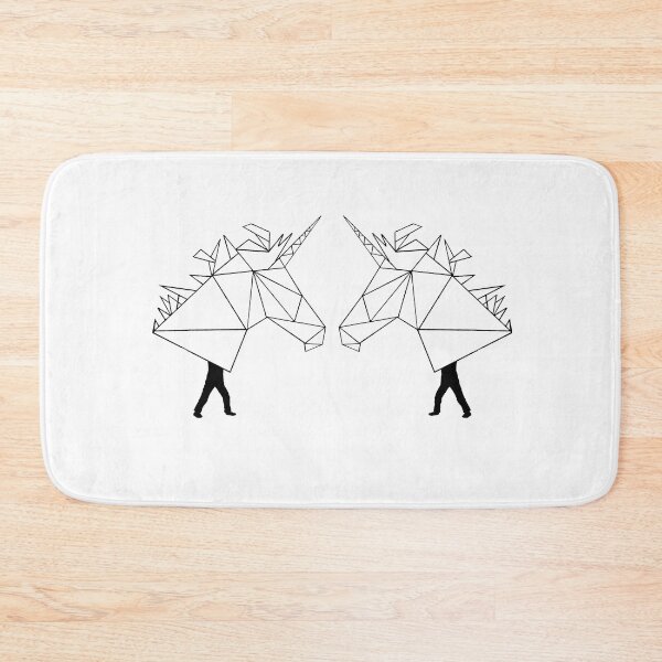Item preview, The Duel - white background designed and sold by circles-squares.