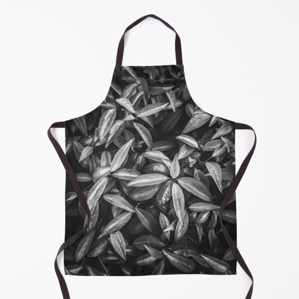 Item preview, leaves texture background in black and white designed and sold by Mrvell.