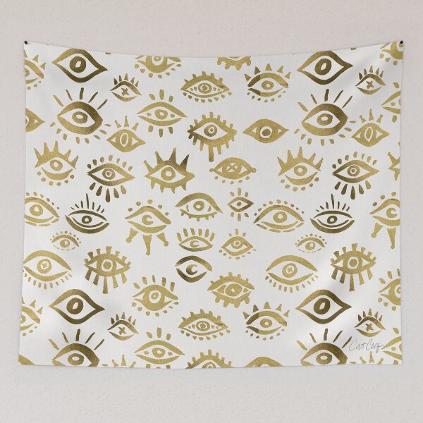 Item preview, Mystic Eyes – Gold designed and sold by Cat Coquillette.