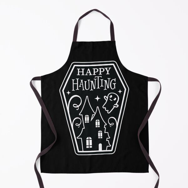 Item preview, Happy Haunting cute ghost halloween graphic designed and sold by CompassandCrate.