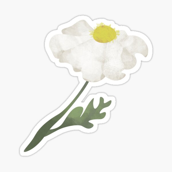 Item preview, Matilija Poppy designed and sold by Miwhi’s Shop.