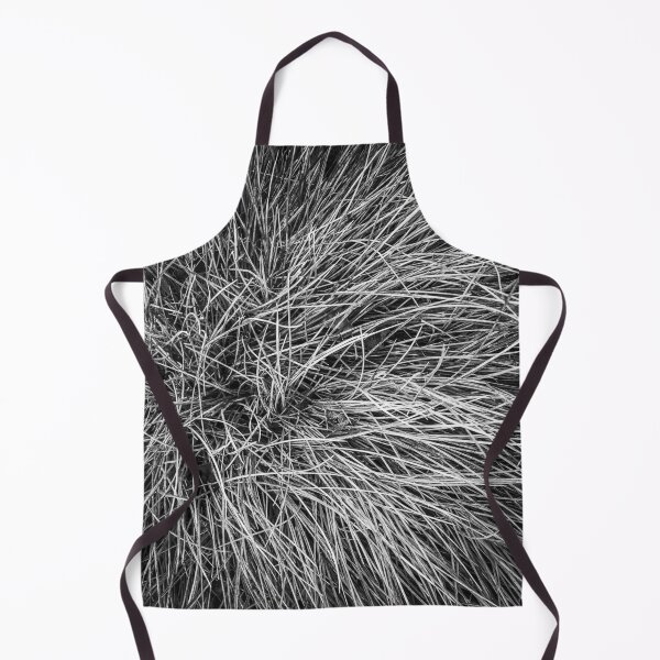 Item preview, closeup grass field texture in black and white designed and sold by Mrvell.