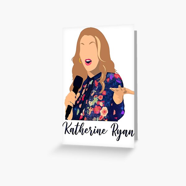 Katherine Ryan Minimalist Greeting Card