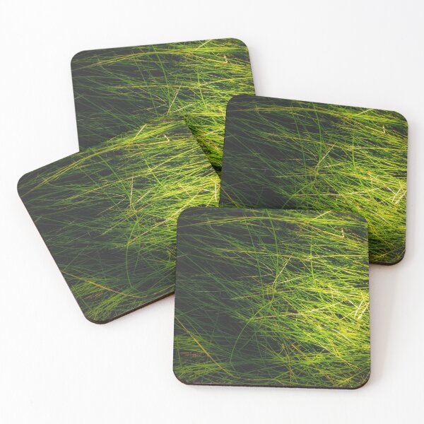 Item preview, closeup green grass field texture abstract background designed and sold by Mrvell.