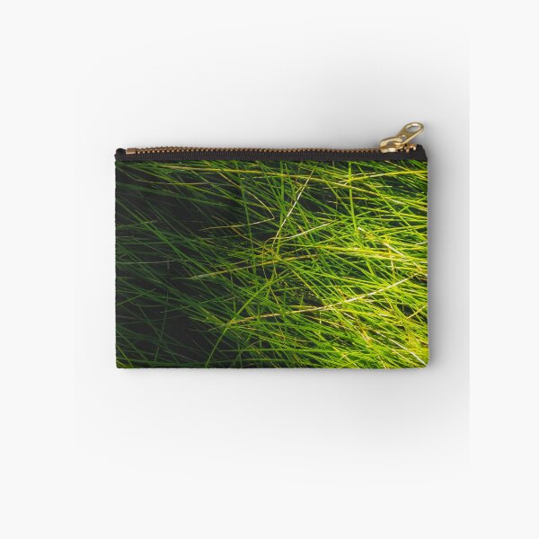 Item preview, closeup green grass field texture abstract background designed and sold by Mrvell.