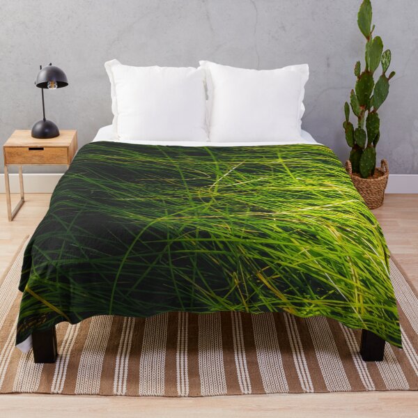 Item preview, closeup green grass field texture abstract background designed and sold by Mrvell.