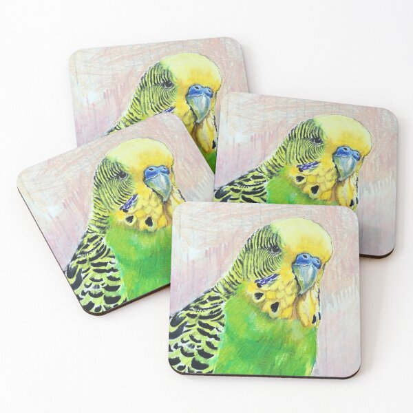 Item preview, Dean, the green Budgie designed and sold by jenesaiscluck.