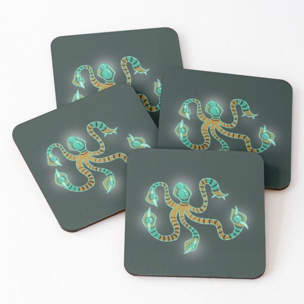 Item preview, Glowing Octopus :: Sea Creatures designed and sold by Platinumfrog.