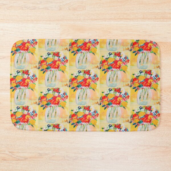 Item preview, abstract floral painting designed and sold by Fiveladiesart.