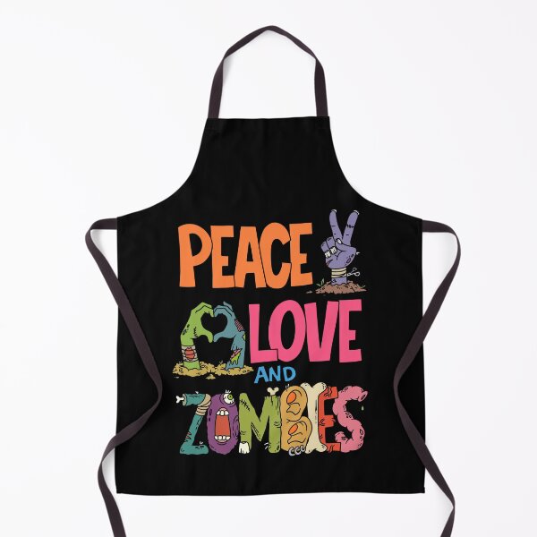 Item preview, Peace Love and Zombies designed and sold by Konnectd.
