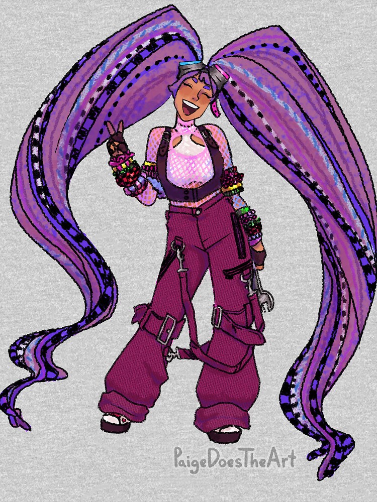 Shera Rave Girl Entrapta by PaigeDoesTheArt