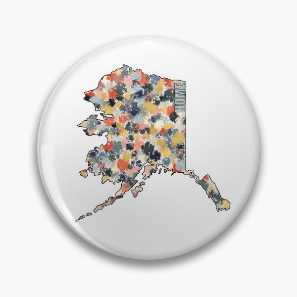 Artikelvorschau, Paint Splatter Alaska entworfen und verkauft von ComeAlongHarper.