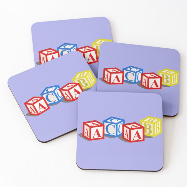 Item preview, ACAB letter blocks designed and sold by dysperdis.