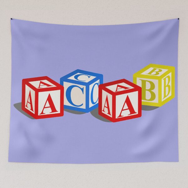 Item preview, ACAB letter blocks designed and sold by dysperdis.