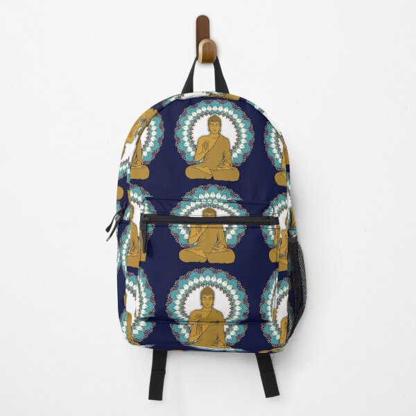 Item preview, Mandala Abhaya Mudra Golden Buddha designed and sold by MandalaSoul.