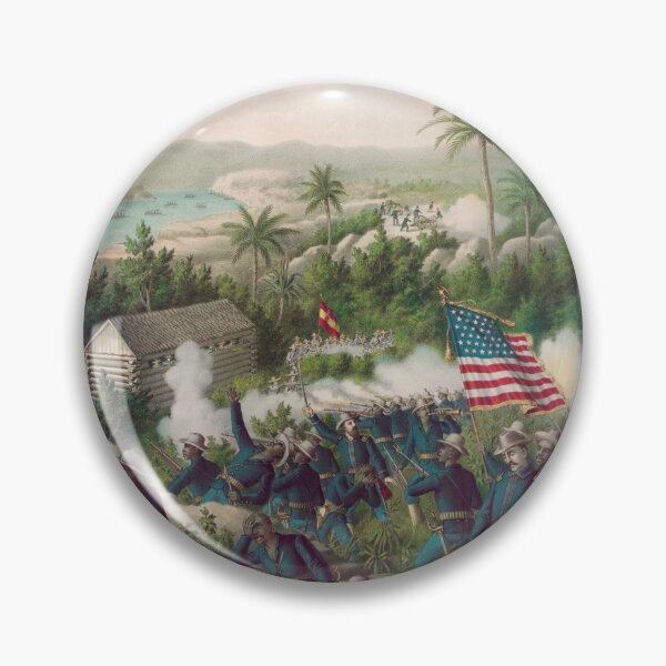 Item preview, Battle of Las Guasimas - Colored Cavalry In Support Of Rough Riders designed and sold by warishellstore.