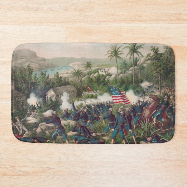 Item preview, Battle of Las Guasimas - Colored Cavalry In Support Of Rough Riders designed and sold by warishellstore.