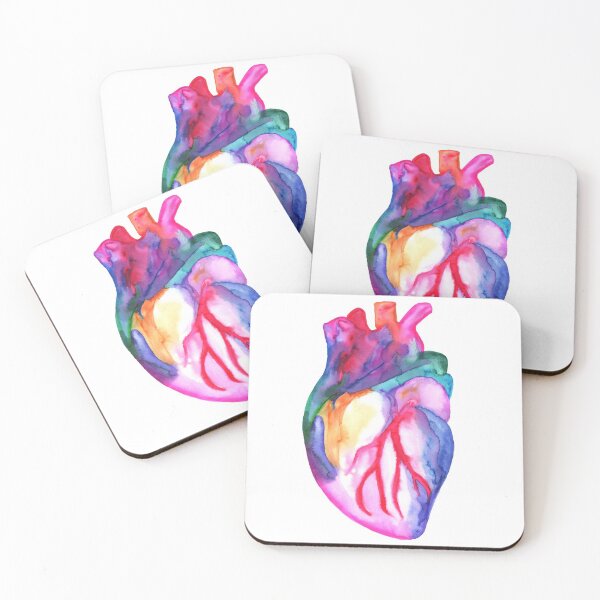 Item preview, Watercolor Rainbow Heart designed and sold by RoxyTocin.