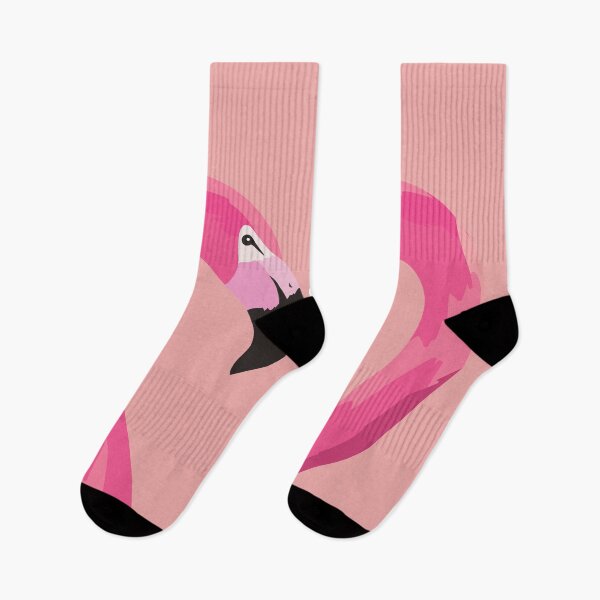 Artikelvorschau, Herzförmige Flamingos | Rosa entworfen und verkauft von caribbeanvibes.