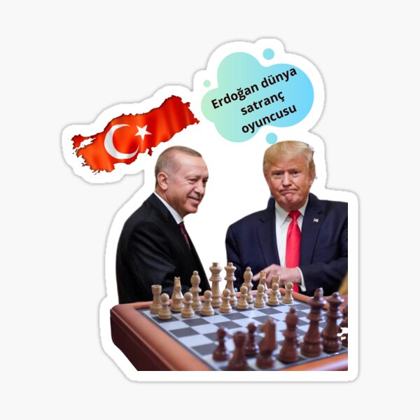 Item preview, Erdogan ist ein Weltschachspieler designed and sold by ibrahim27.