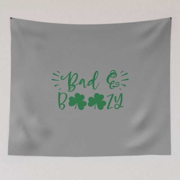 Item preview, Bad & Boozy St. Patrick's Day Quotes Sayings graphic designed and sold by nikkidawn74.