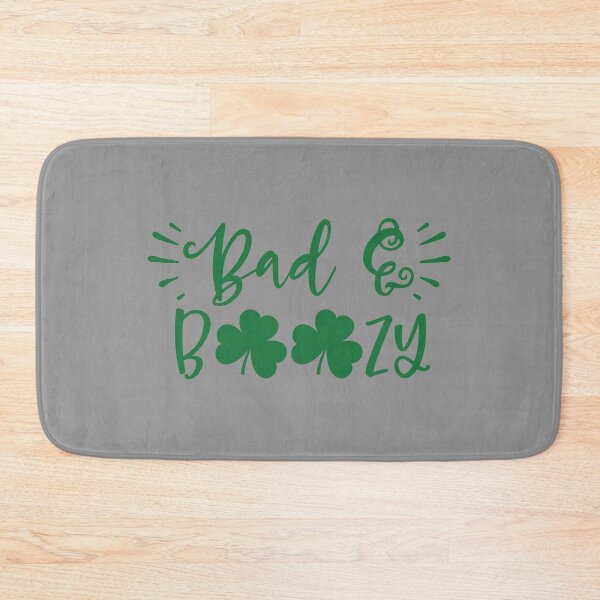 Item preview, Bad & Boozy St. Patrick's Day Quotes Sayings graphic designed and sold by nikkidawn74.