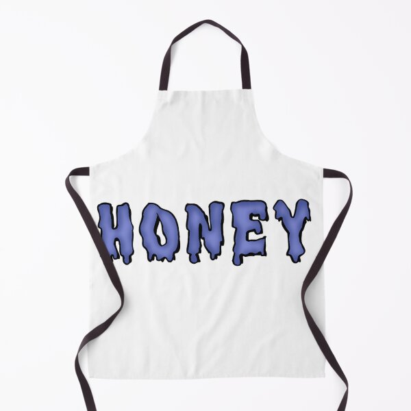 Item preview, Honey Text Shaded Dark Blue designed and sold by Melly-Jellyarts.