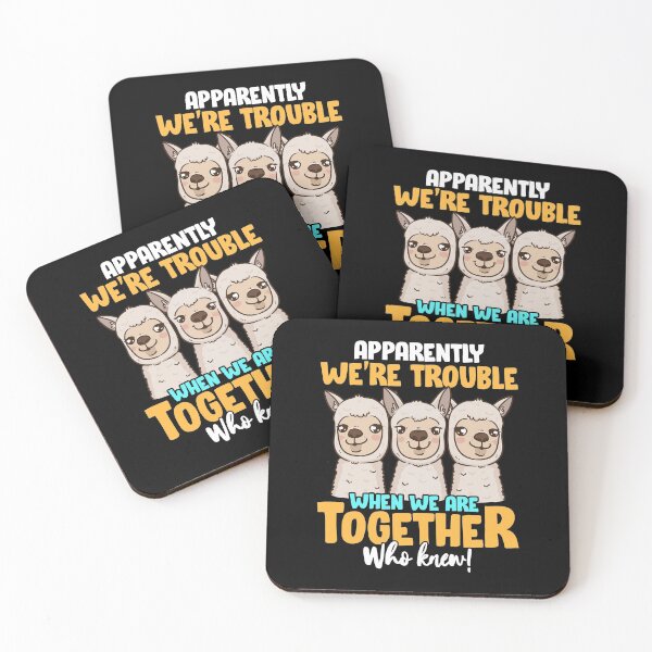 Item preview, Apparently We're Trouble When We Are Together! designed and sold by perfectpresents.
