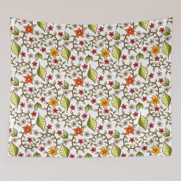 Item preview, Spring Summer Floral and Vines designed and sold by headpossum.