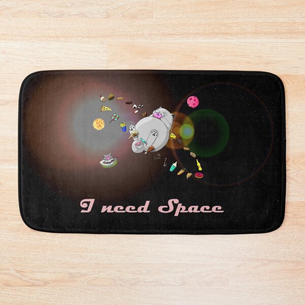 Item preview, Caturn - I need Space (Zappenduster Version) designed and sold by Schrödingers Box.