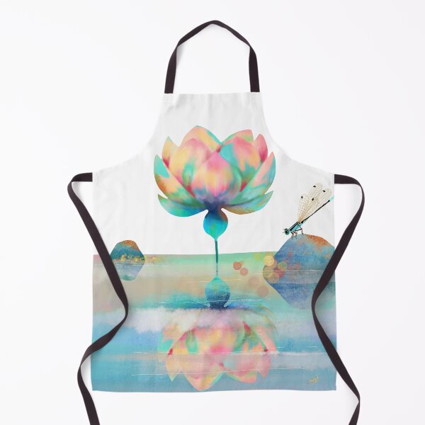 Item preview, Pink Lotus Flower Watergarden designed and sold by Karin Taylor.