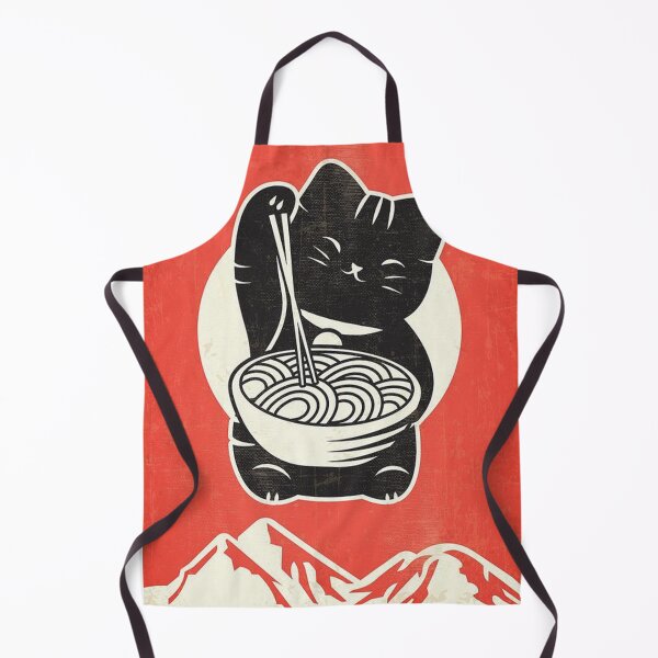 RAMEN KAWAII CAT Apron