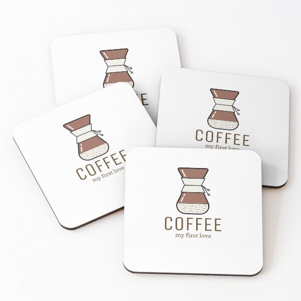 Item preview, Coffee my first love designed and sold by sundriedstars.