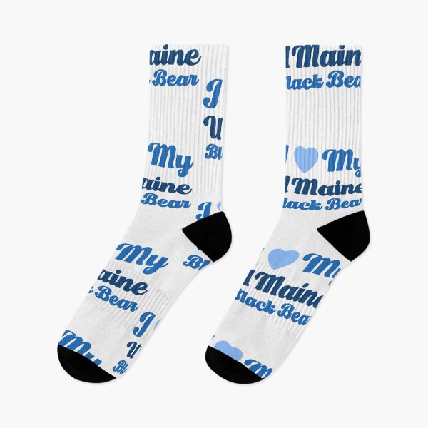 Item preview, I Love My UMaine Black Bear  designed and sold by Emily Boynton.