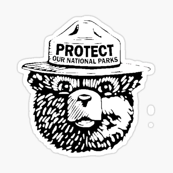 Schützen Sie unsere Nationalparks Sticker